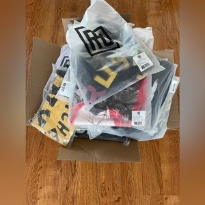 Roots of fight assorted sweaters & t-shirts. Brand new with tags
